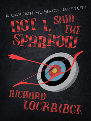 cover image of Not I, Said the Sparrow